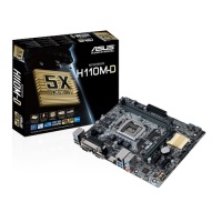 ASUS H110M-D Intel H110 Soket 1151 DDR4 2133Mhz USB3.0 SERİ PARALEL PORT Anakart - 1